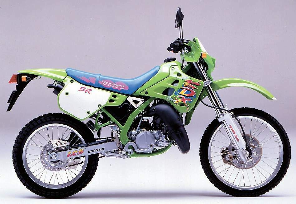Kawasaki　KDX125SR A3　モトクロス　バイク Kawasaki KDX125R